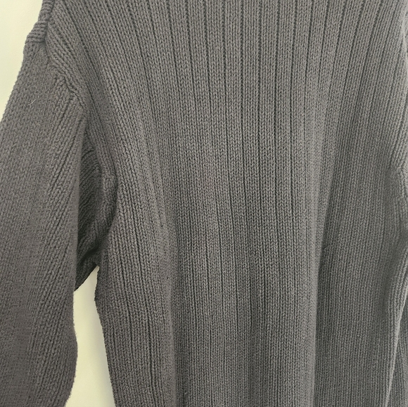 Cotton Ribbed Knit Crewneck - Picture 7 of 7